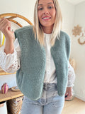 GILET SHERPA MILA VERT