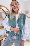 GILET SHERPA MILA VERT