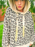 SWEAT BEST LEOPARD BEIGE