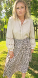 CHEMISE ARMY BEIGE