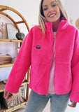 VESTE MOUMOUTE CLOSE ROSE