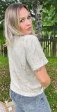 T-SHIRT MEE BEIGE