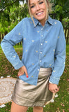 CHEMISE ZITA jean