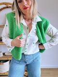 GILET SHERPA MILA VERT