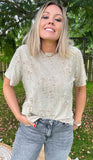 T-SHIRT MEE BEIGE