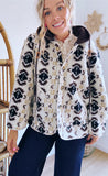 VESTE MOUMOUTE GABRILLE MARRON