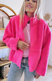 VESTE MOUMOUTE CLOSE ROSE