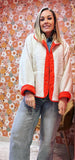 BLOUSON REVERSIBLE BOO ORANGE