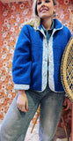BLOUSON REVERSIBLE MOUMOUTE DRESS BLEU
