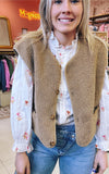 GILET SHERPA MILA BEIGE