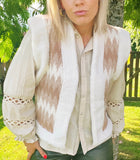 CHEMISE ARMY BEIGE