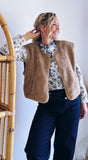 GILET SHERPA MILA BEIGE