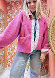 BLOUSON REVERSIBLE MOUMOUTE DRESS ROSE