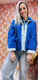 BLOUSON REVERSIBLE MOUMOUTE DRESS BLEU