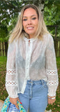CHEMISE ARMY BLANCHE COEUR