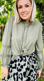 CHEMISE ARMY KAKI