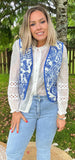 Veste MIROIR BLEU