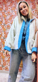 BLOUSON REVERSIBLE BOO BLEU