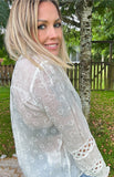 CHEMISE ARMY BLANCHE COEUR