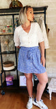 PULL DENTELLE Blanc - O'Dressing-M