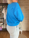 SWEAT AMOUR Bleu - O'Dressing-M