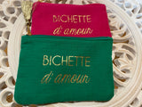 Pochette coloré ” Bichette d’amour ” Gaze de coton - O'Dressing-M
