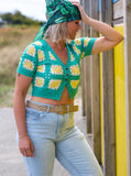 TOP CROCHET LAGON