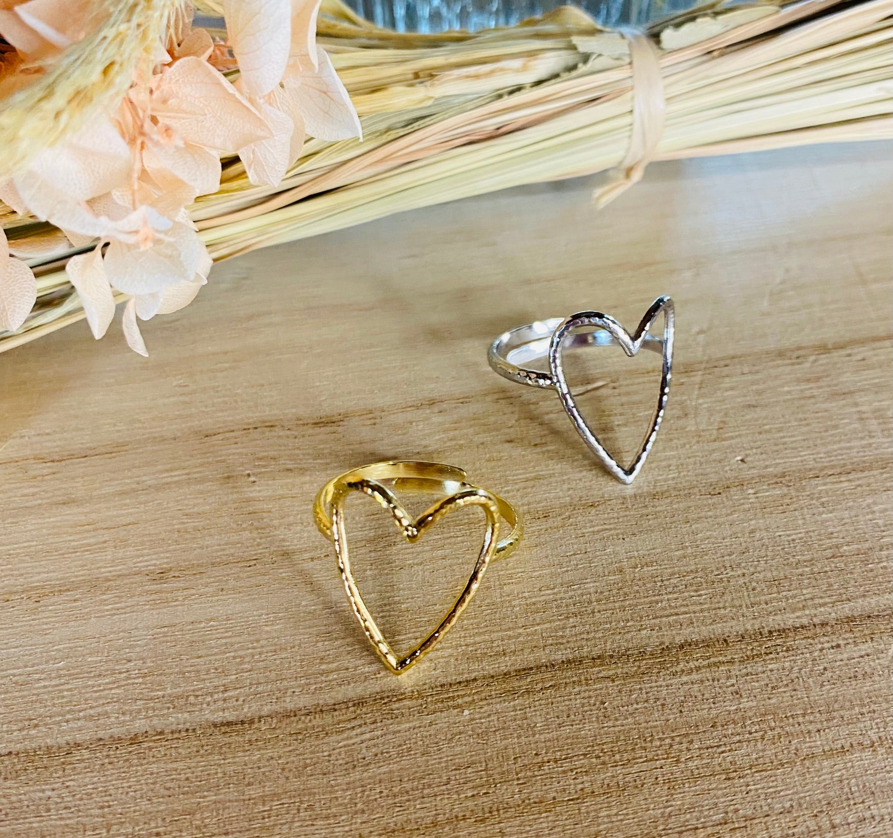 Bague CHACHOU en acier inoxydable - La Boutique de Cha Bague CHACHOU en acier inoxydable - La Boutique de Cha
