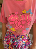 T-SHIRT LOVE ROSE - O'Dressing-M