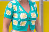 TOP CROCHET LAGON