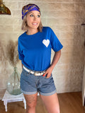 T-SHIRT NOA BLEU