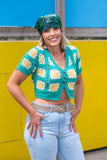 TOP CROCHET LAGON