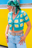 TOP CROCHET LAGON