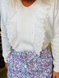 PULL SOIZ BLANC