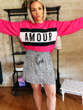 SWEAT AMOUR Rose - O'Dressing-M