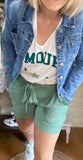 T-SHIRT DEBORA Vert - O'Dressing-M